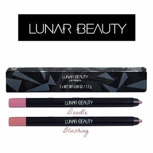 Lunar Beauty Lip Pencil Duo (Doodle & Blushing)